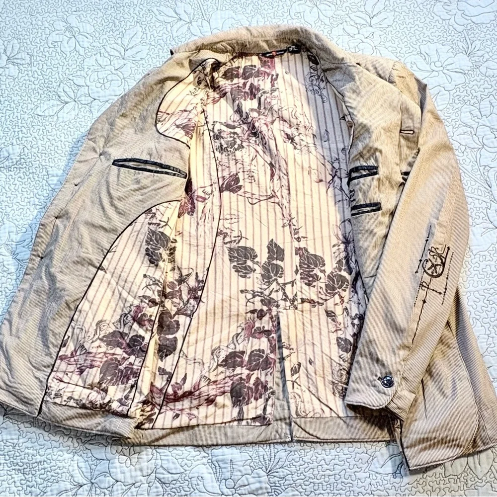 Artful Dodger Heritage Tailor Pinstripe Jacket Rare Limited Run Vntg XXL (XL) 🧡